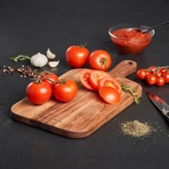 Cole u0026 Mason Cole & Mason Barkway Acacia Small Chopping Board With Handle