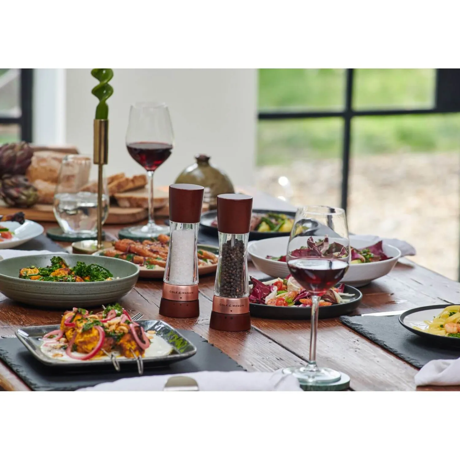 Cole u0026 Mason Cole & Mason Gourmet Precision+ 19cm Derwent Pepper Mill - Chestnut
