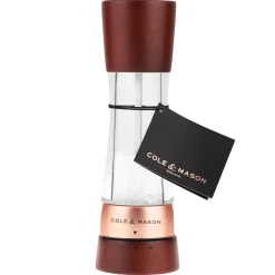 Cole u0026 Mason Cole & Mason Gourmet Precision+ 19cm Derwent Salt Mill - Chestnut