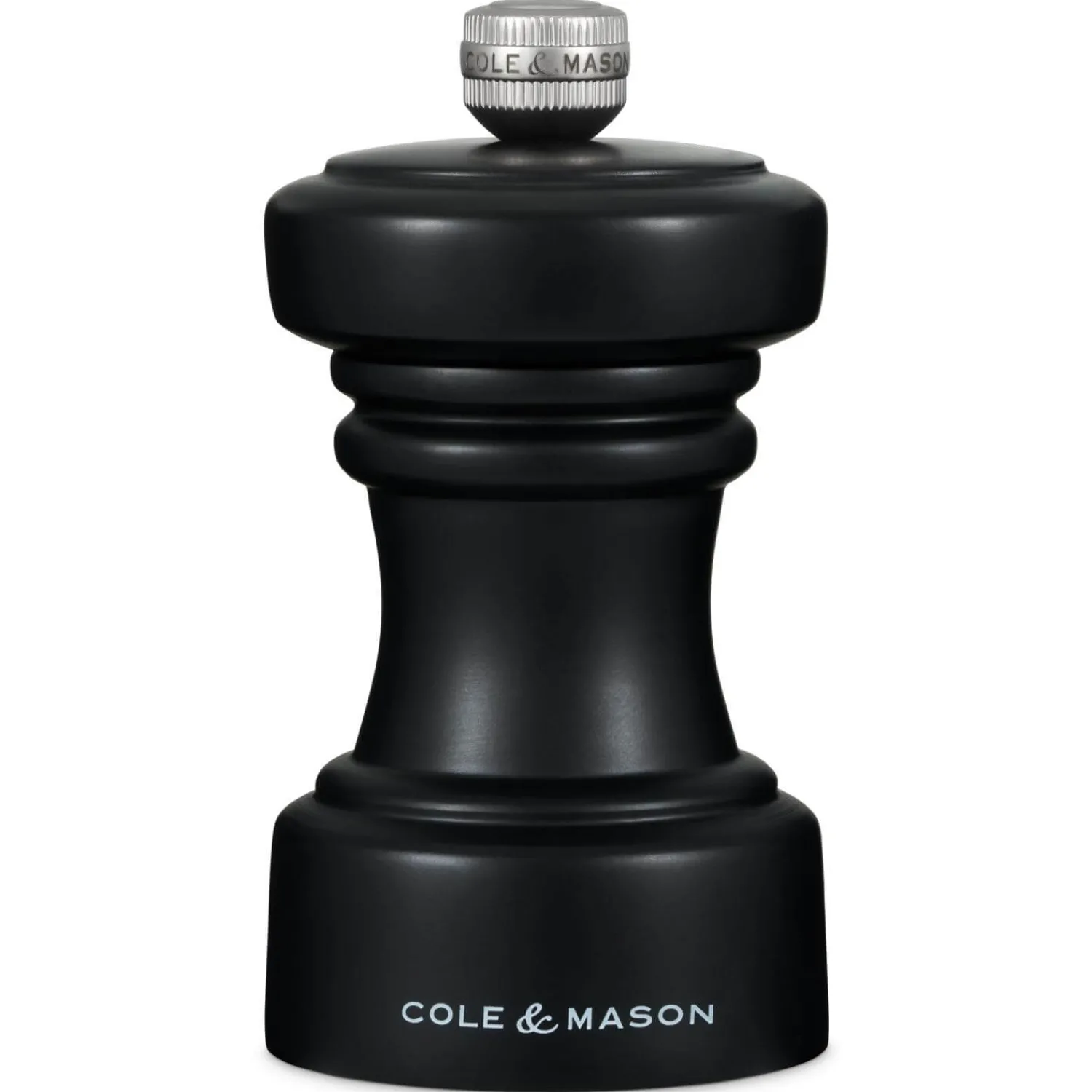 Cole u0026 Mason Cole & Mason Hoxton 10.4cm Beech Wood Pepper Mill - Black
