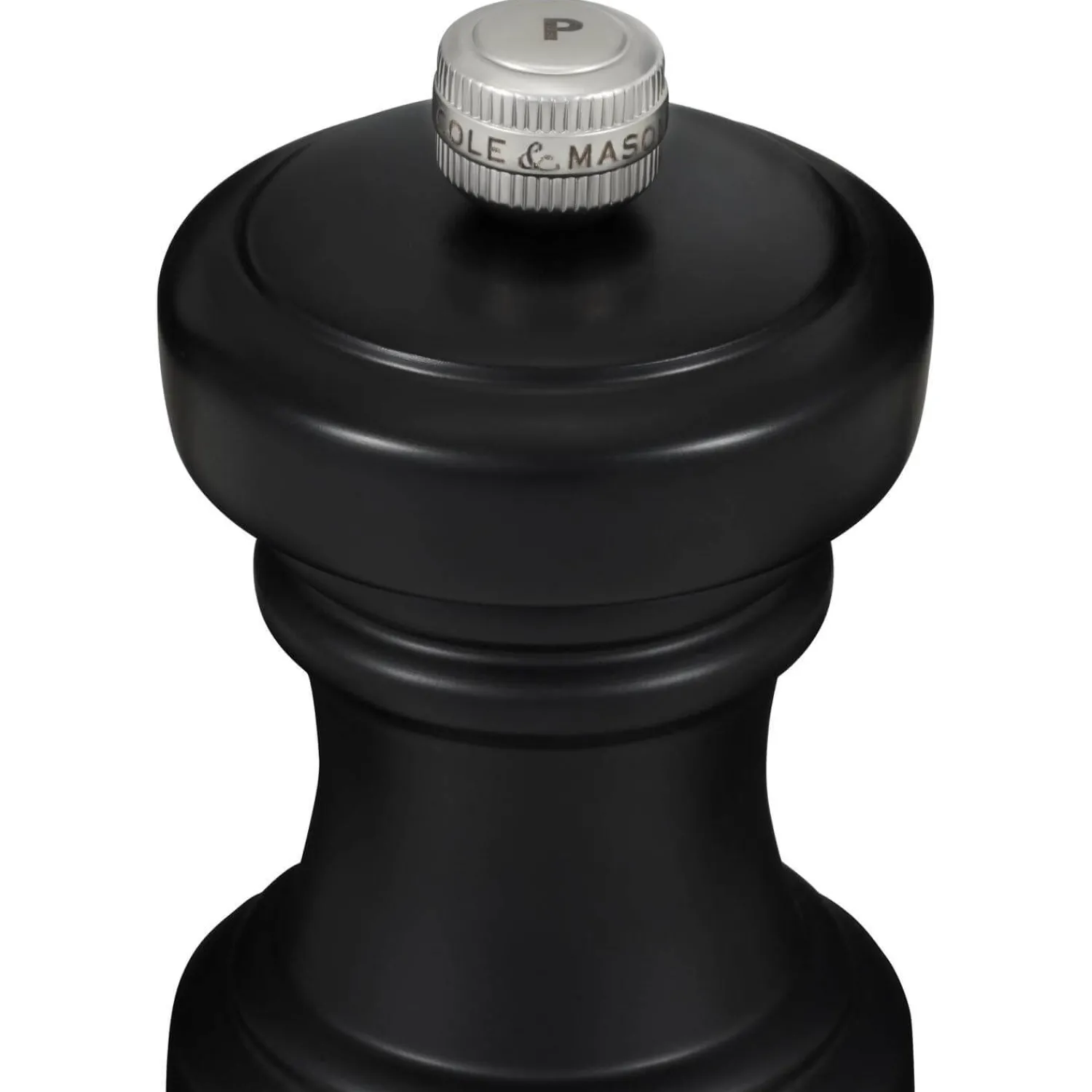 Cole u0026 Mason Cole & Mason Hoxton 10.4cm Beech Wood Pepper Mill - Black