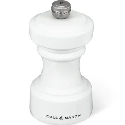 Cole u0026 Mason Cole & Mason Hoxton 10.4cm Beech Wood Pepper Mill - White