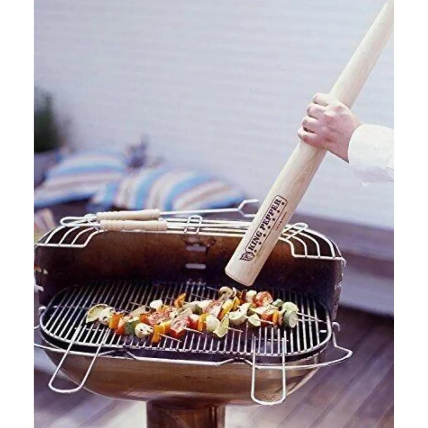 Cole u0026 Mason Cole & Mason King Pepper 72cm Beech Wood Baseball Bat Pepper Mill