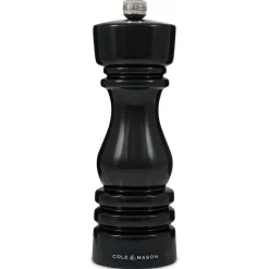 Cole u0026 Mason Cole & Mason London 18cm Beech Wood Pepper Mill - Gloss Black