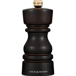 Cole u0026 Mason Cole & Mason London 13cm Beech Wood Pepper Mill - Dark Chocolate