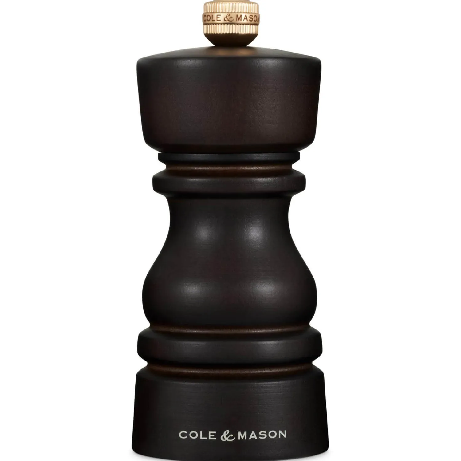 Cole u0026 Mason Cole & Mason London 13cm Beech Wood Pepper Mill - Dark Chocolate