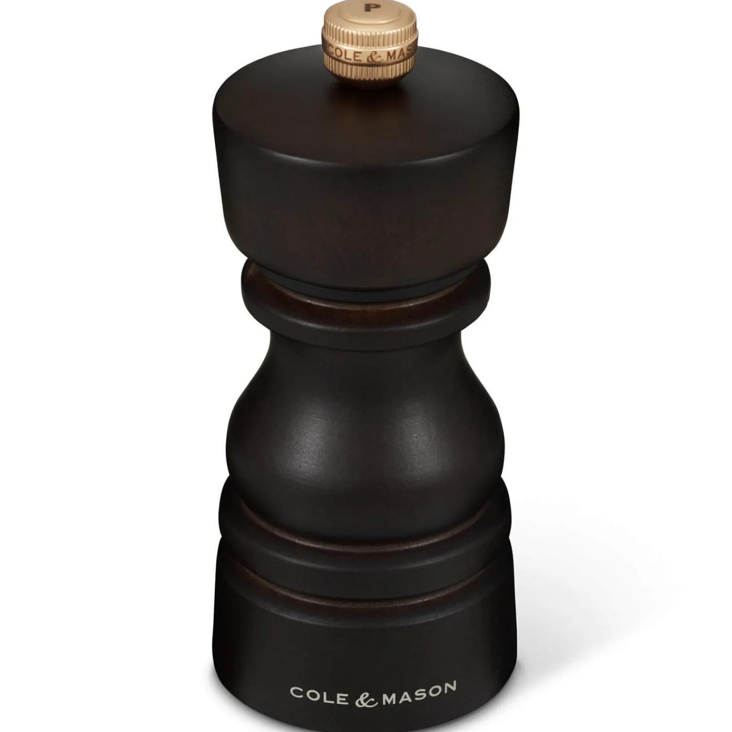 Cole u0026 Mason Cole & Mason London 13cm Beech Wood Pepper Mill - Dark Chocolate