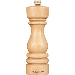 Cole u0026 Mason Cole & Mason London 18cm Beech Wood Pepper Mill - Natural Beech