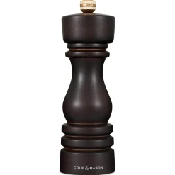 Cole u0026 Mason Cole & Mason London 18cm Beech Wood Pepper Mill - Chocolate