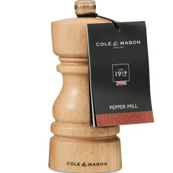 Cole u0026 Mason Cole & Mason London 13cm Beech Wood Pepper Mill - Natural Beech