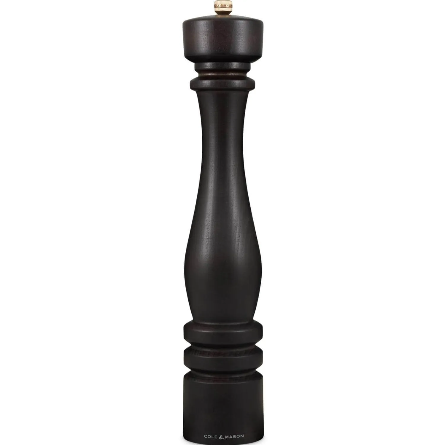 Cole u0026 Mason Cole & Mason London Large 40cm Beech Wood Pepper Mill - Chocolate