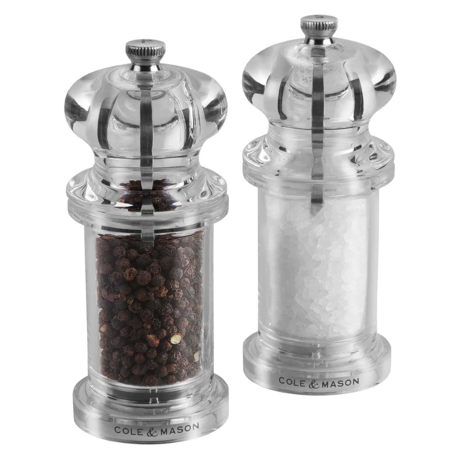 Cole u0026 Mason Cole & Mason Precision 505 Acrylic Salt & Pepper Mill Set