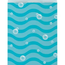 Creative Party Large Paper Treat Bags Sea Bubbles