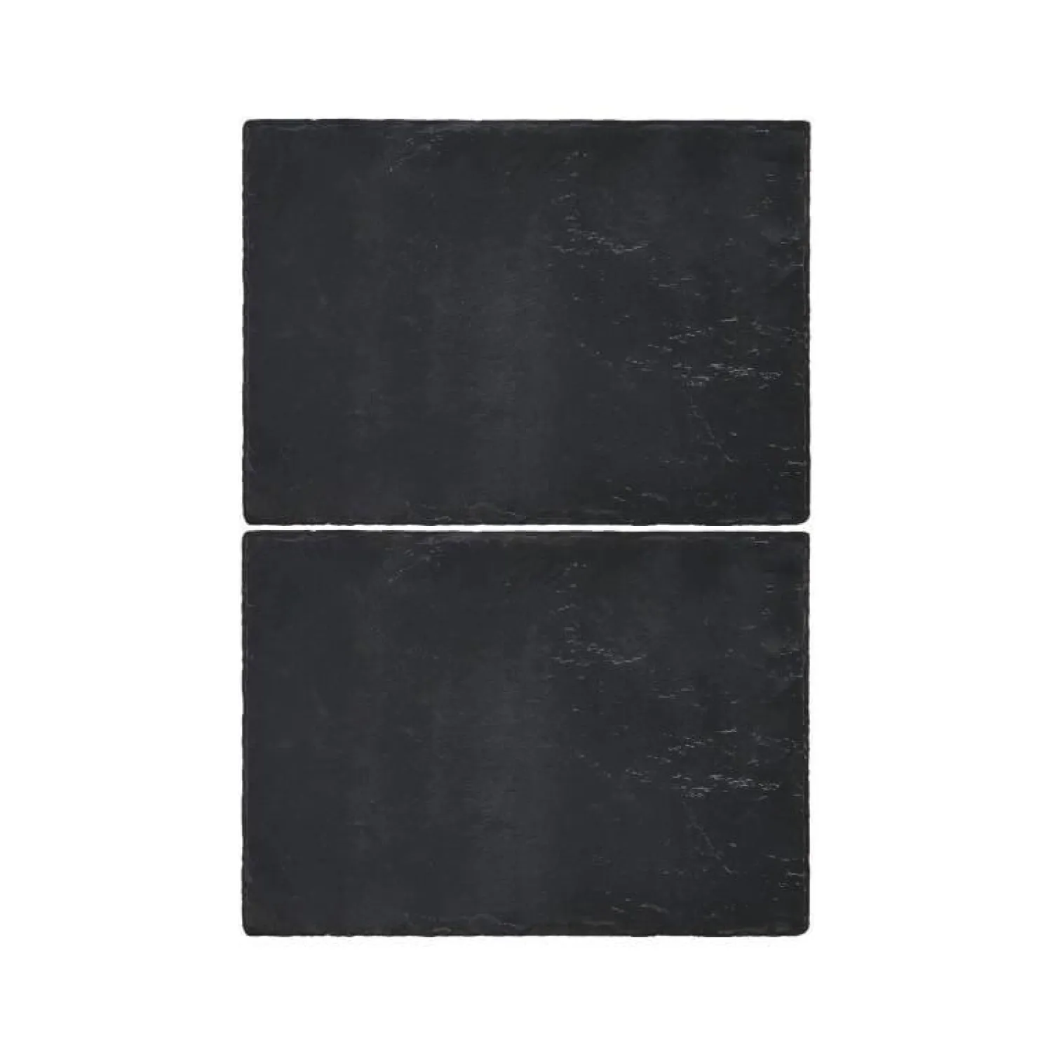 Creative Tops Naturals 2 Piece Rectangle Placemat Set - Slate