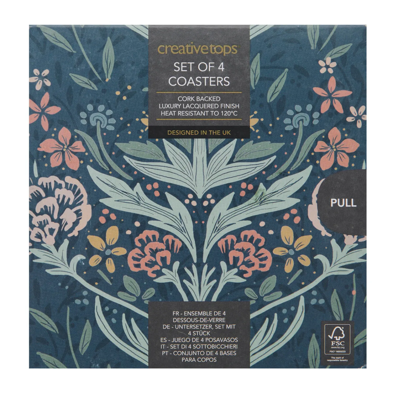 Creative Tops Set Of 4 Coasters - Arts & Crafts