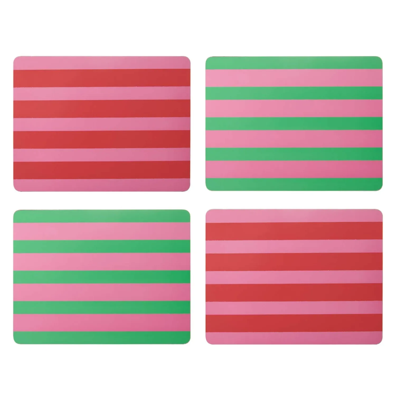 Creative Tops Set Of 4 Placemats - Stripes