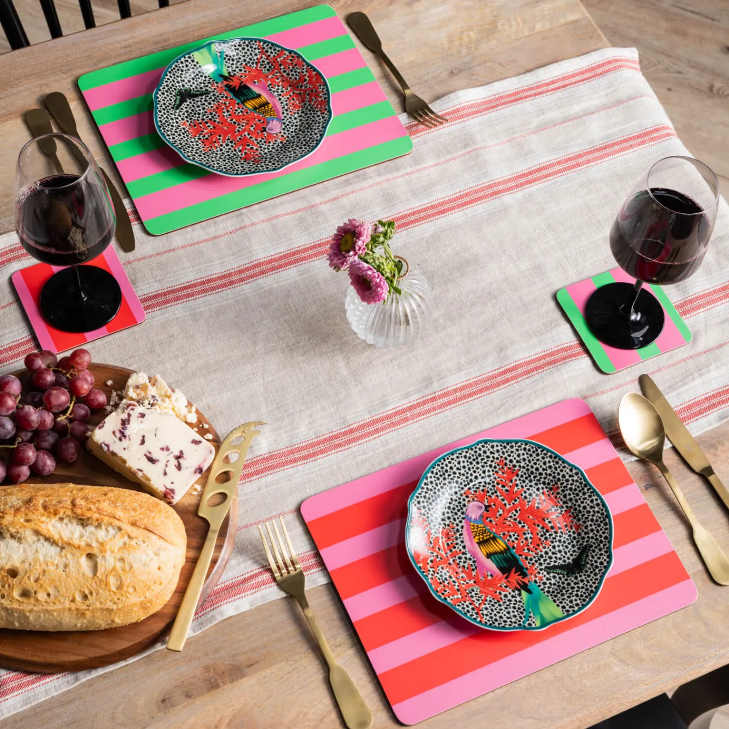 Creative Tops Set Of 4 Placemats - Stripes