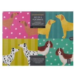 Creative Tops Set Of 4 Placemats - Dogs