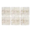 Creative Tops Set Of 6 Premium Coasters - Grey Marble