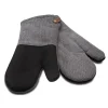 Cuisinart Neoprene Pack of 2 Oven Mitts - Herringbone Charcoal