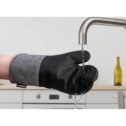 Cuisinart Silicone Oven Mitt - Herringbone Charcoal