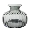 Dartington Handmade Cushion Medium Vase - Smoke