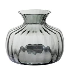 Dartington Handmade Cushion Medium Vase - Smoke