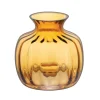 Dartington Handmade Cushion Small Vase - Amber