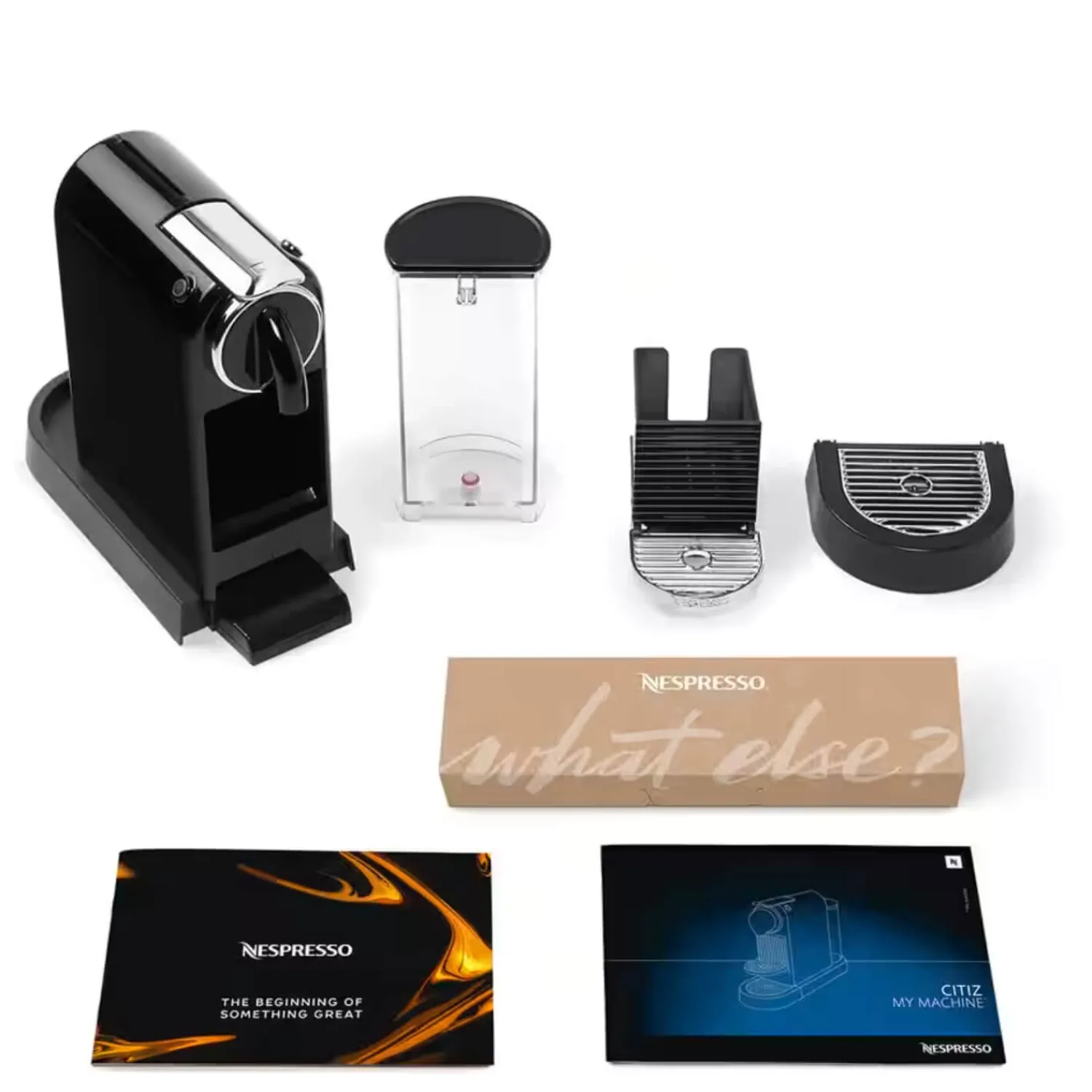 De'Longhi De'Longhi EN167-B Nespresso CitiZ Capsule Espresso Coffee Machine - Black