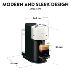 De'Longhi De'Longhi ENV120.W Nespresso Vertuo Next Coffee Machine - White