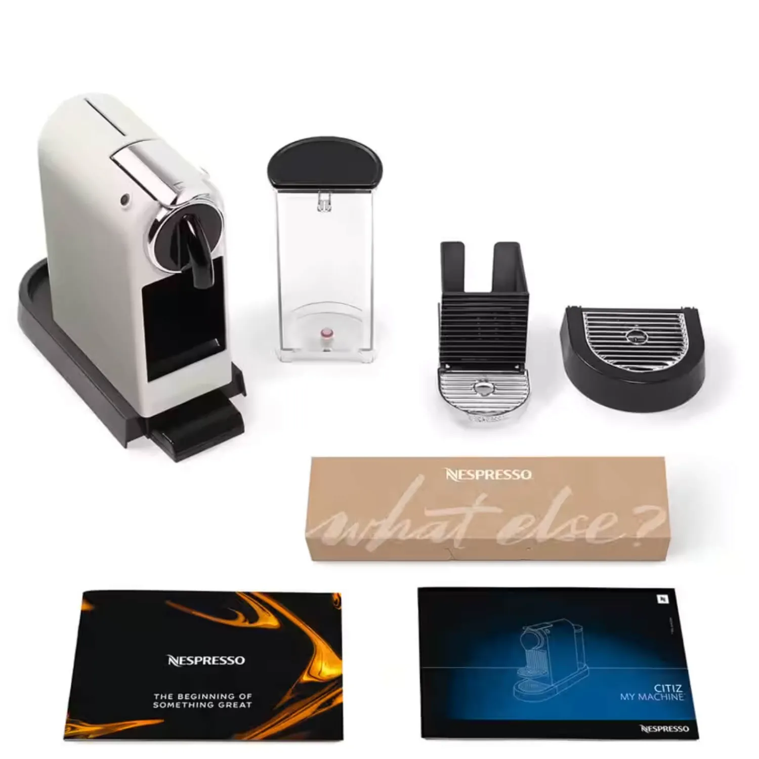 De'Longhi De'Longhi EN167-W Nespresso CitiZ Capsule Espresso Coffee Machine - White