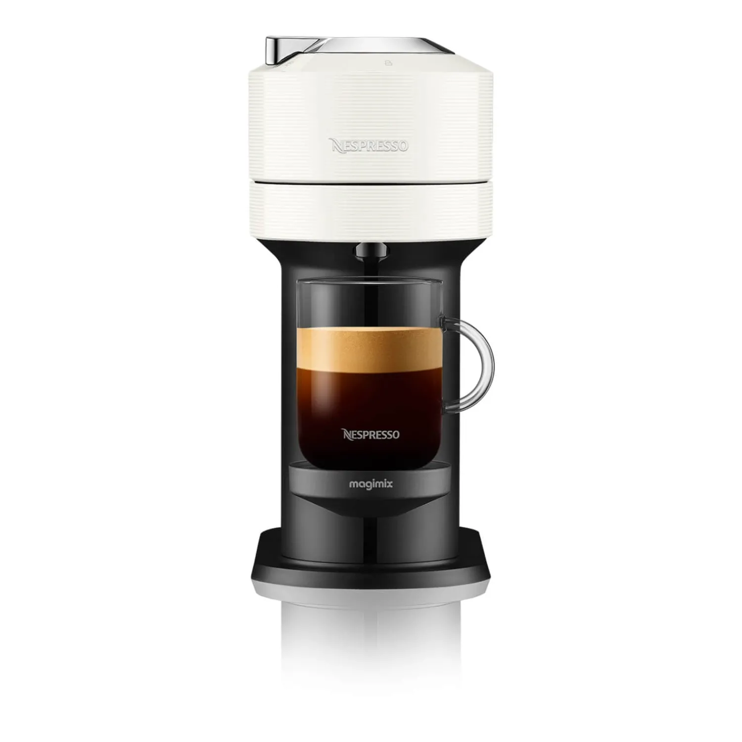 De'Longhi De'Longhi EN120.WAE Nespresso Vertuo Next Coffee Machine + Aeroccino Milk Frother - White