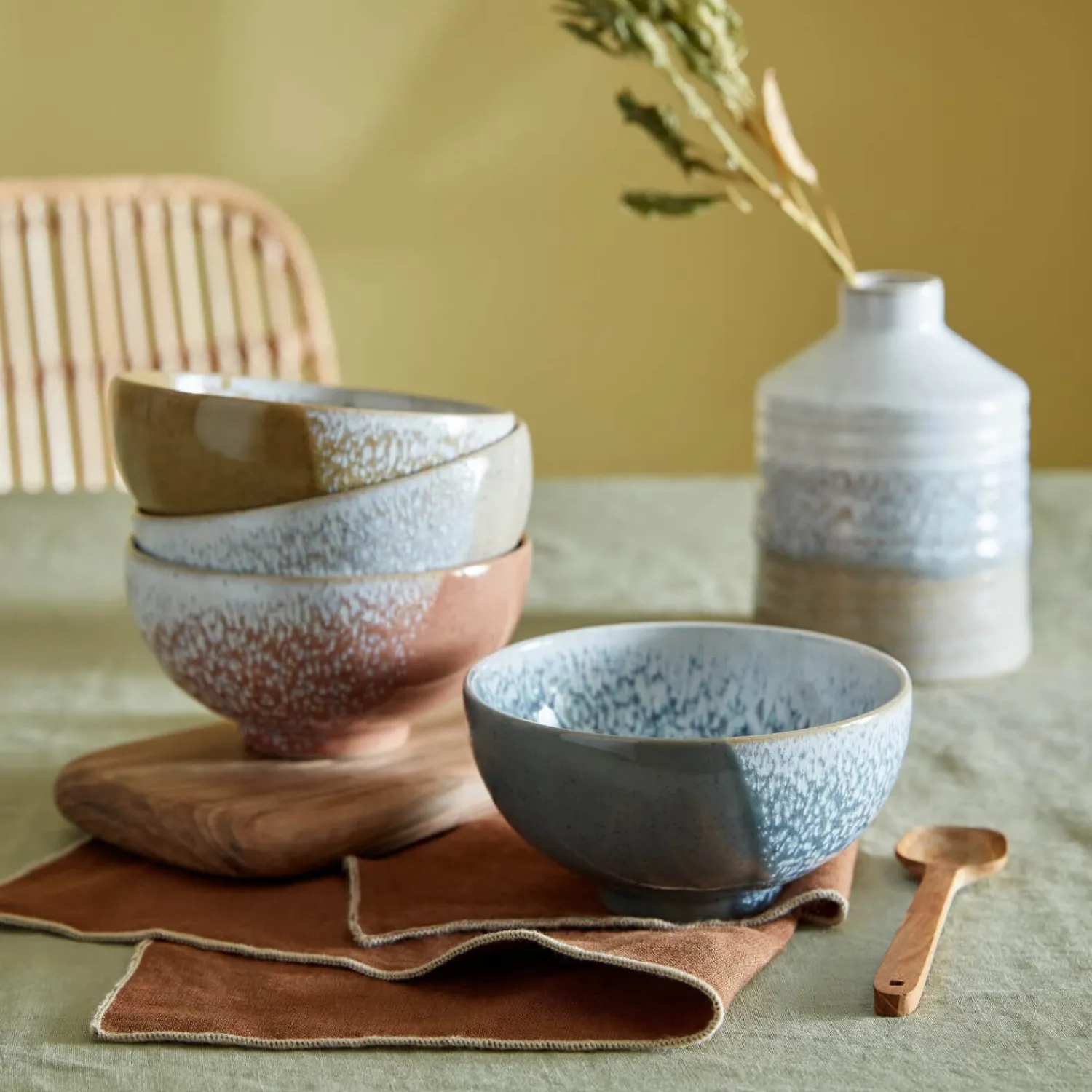 Denby Accents 13cm Rice Bowl - Slate
