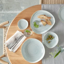 Denby Kiln 30cm Large Organic Platter - Green