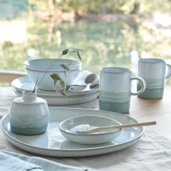 Denby Kiln 13cm Small Organic Dish - Green
