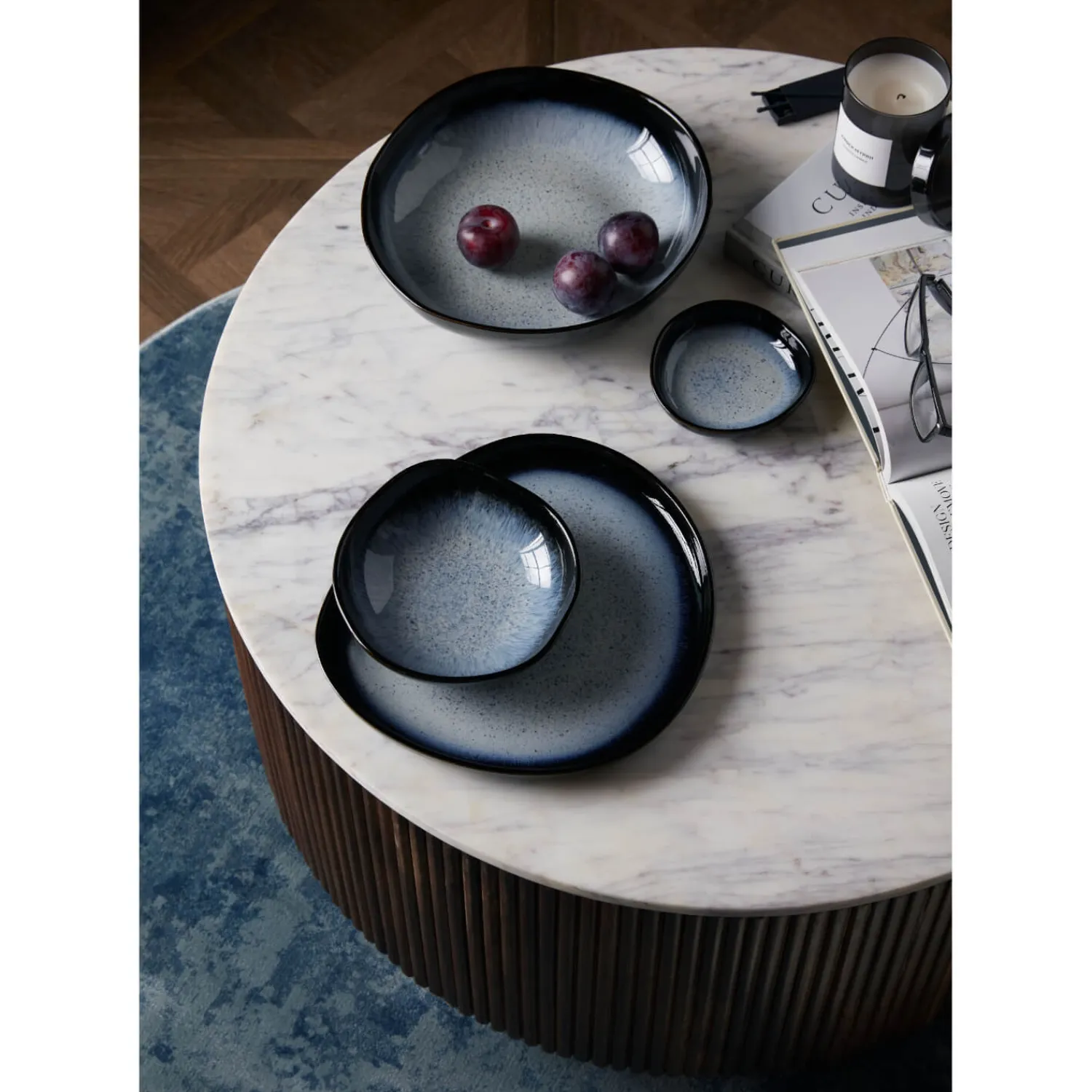 Denby Stoneware 28.5cm Large Organic Dish - Halo
