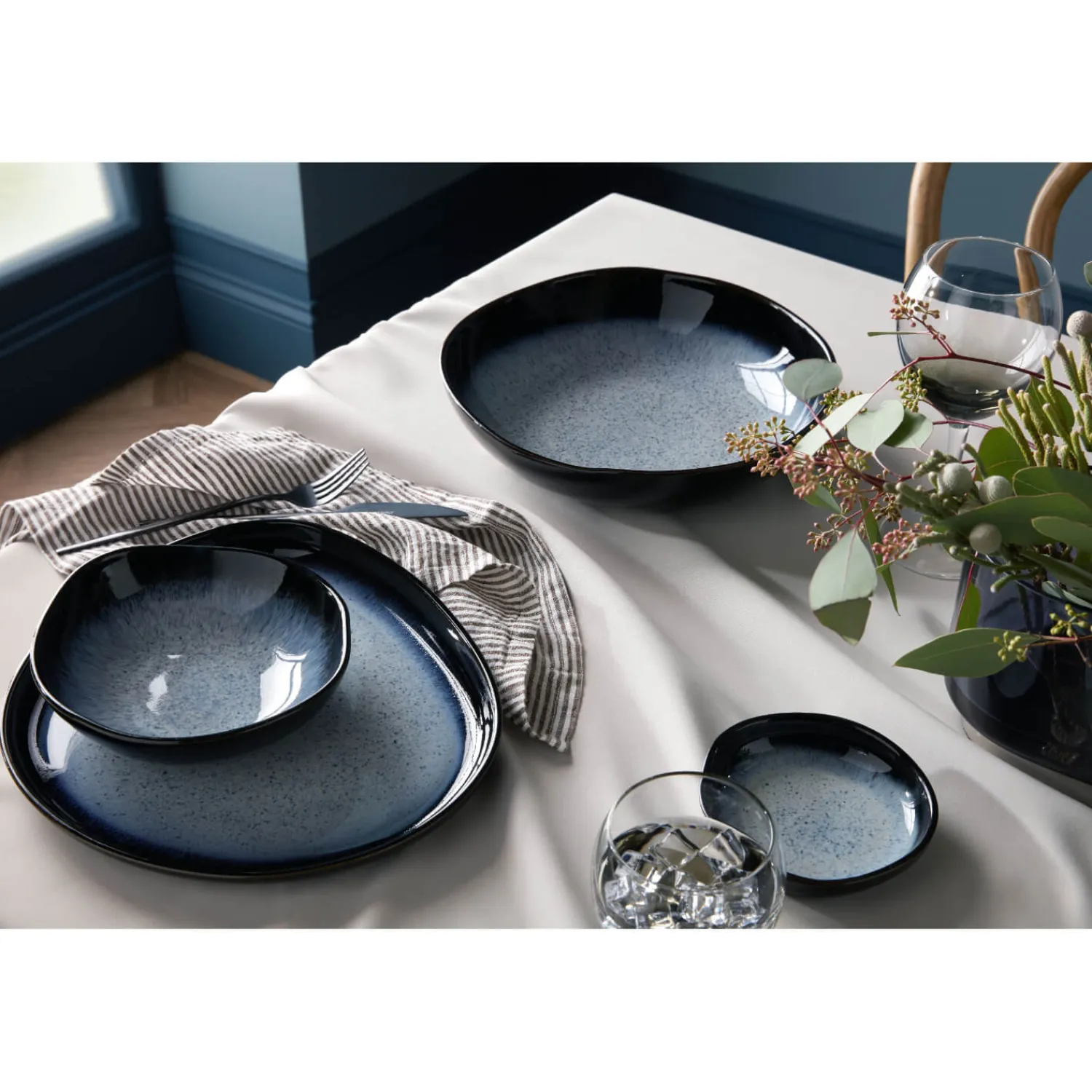 Denby Stoneware 28.5cm Large Organic Dish - Halo