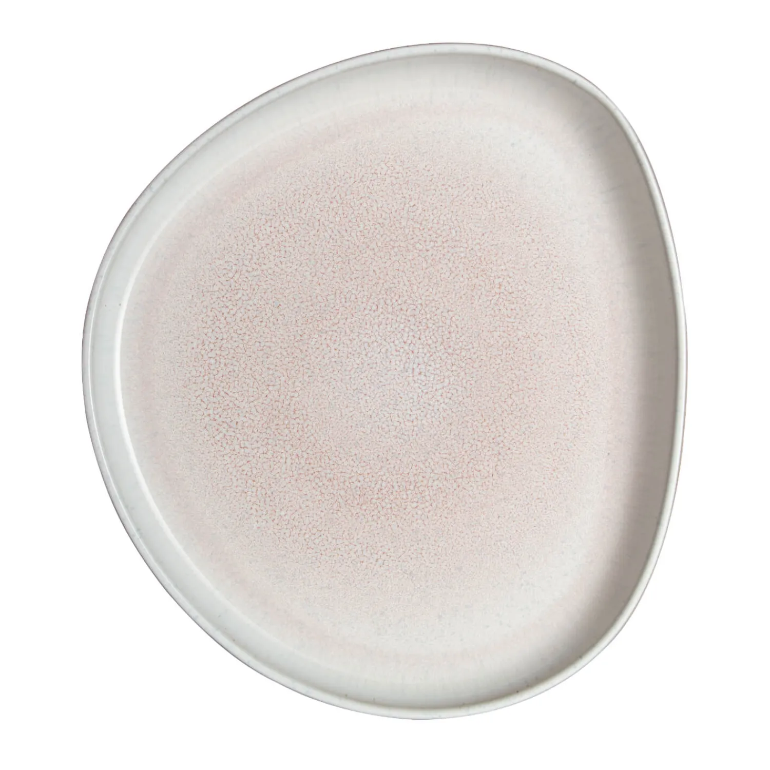 Denby Stoneware Kiln 28.5cm Large Organic Platter - Coral