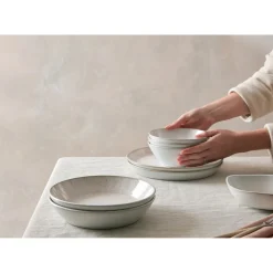 Denby Stoneware Kiln 22cm Pasta Bowl - Coral