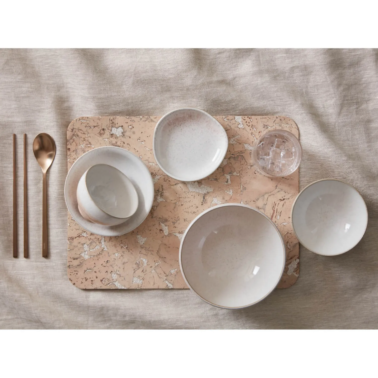 Denby Stoneware Kiln 17.5cm Ramen/Large Noodle Bowl - Coral