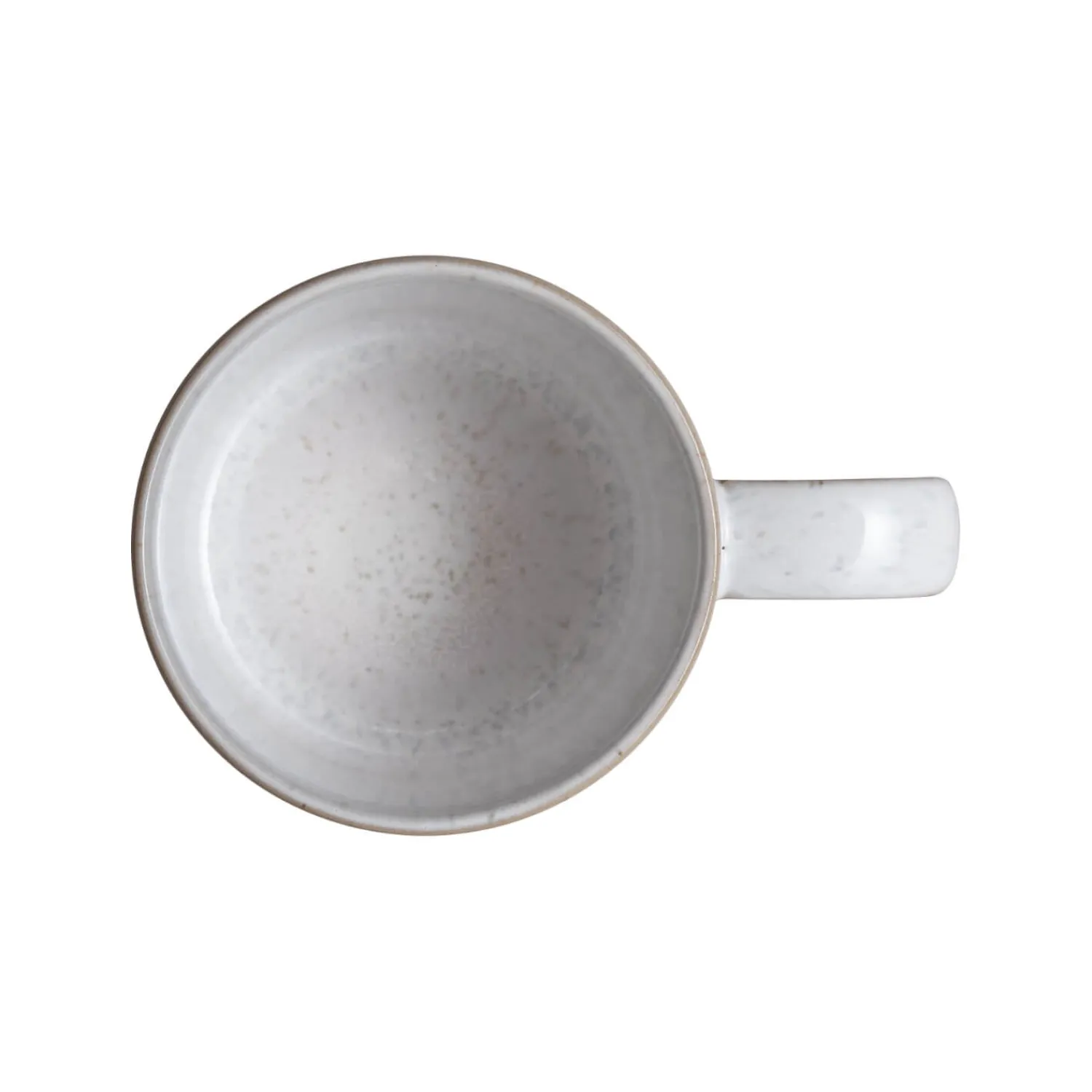 Denby Stoneware Kiln 295ml Small Ridged Mug - Coral
