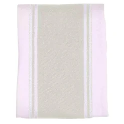 Dexam Love Colour Cotton Striped Tea Towel - Stone