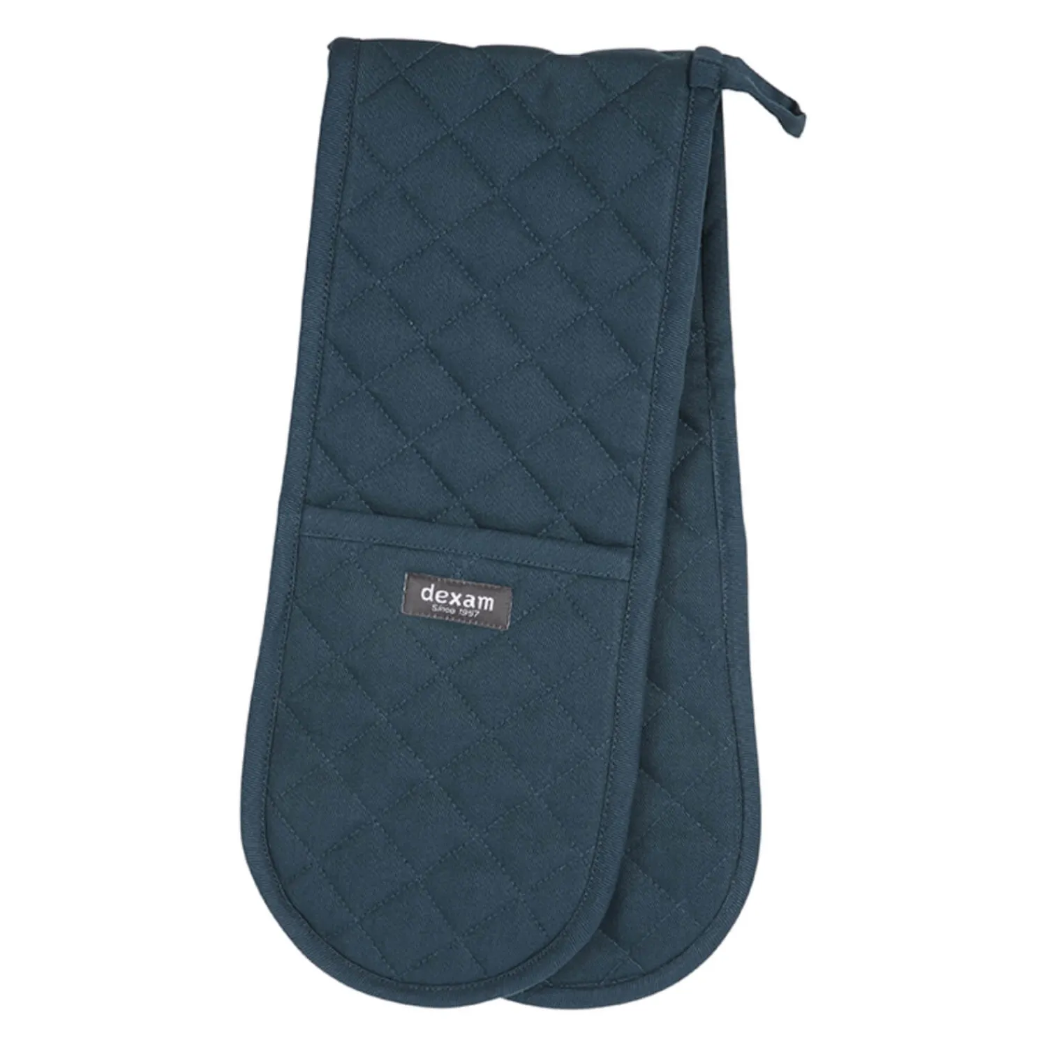 Dexam Love Colour Double Oven Glove - Ink Blue