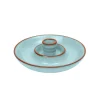 Sintra Dexam Glazed Terracotta Olive Dish - Duck Egg