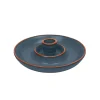 Sintra Dexam Glazed Terracotta Olive Dish - Ink Blue