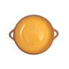 Dexam Sintra Large Glazed Terracotta Tapas Dish - Ochre