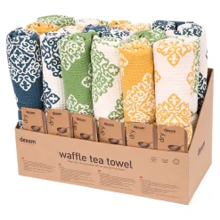 Sintra Dexam Recycled Cotton Waffle Tea Towels - Assorted Colours