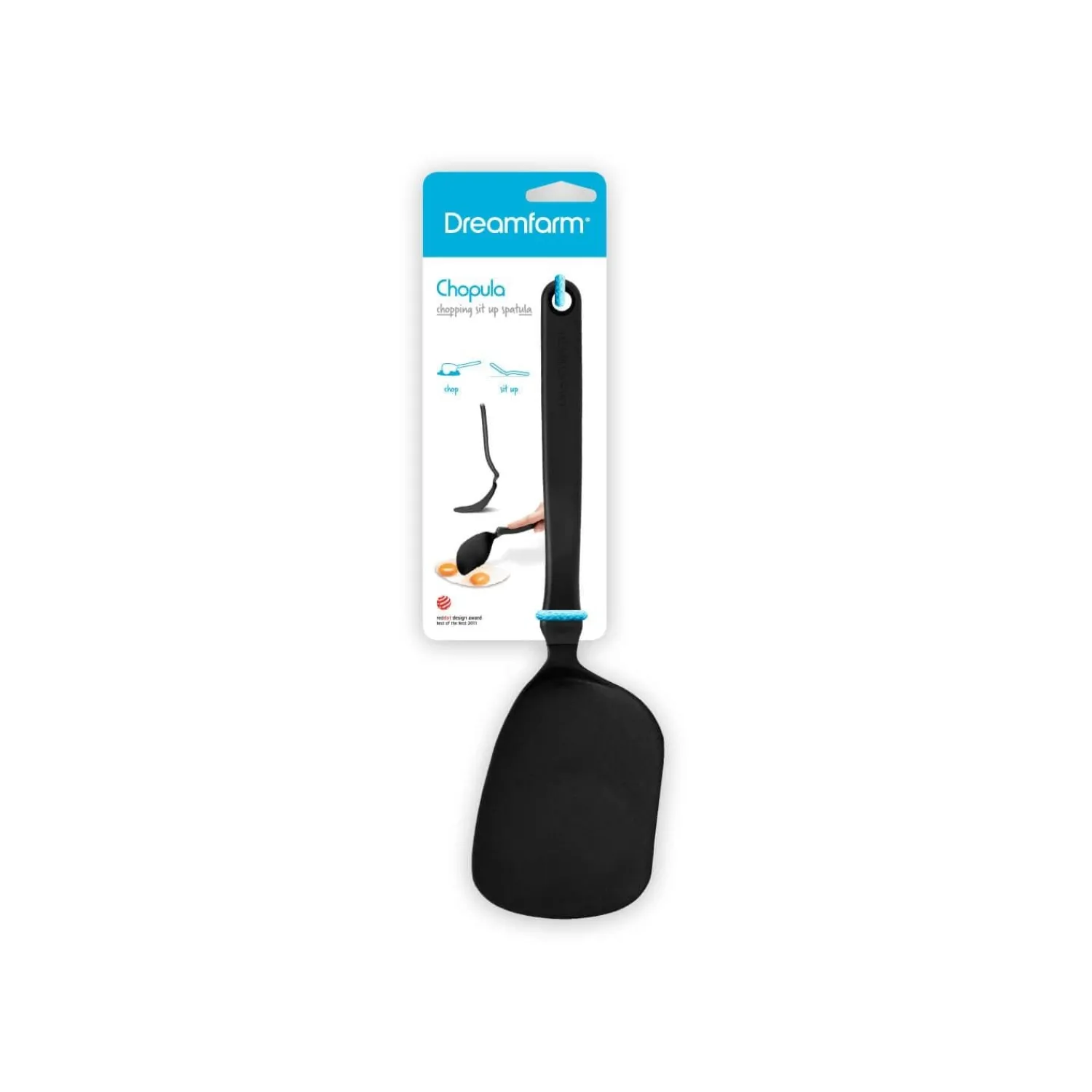 DreamFarm Chopula Nylon Spatula - Black