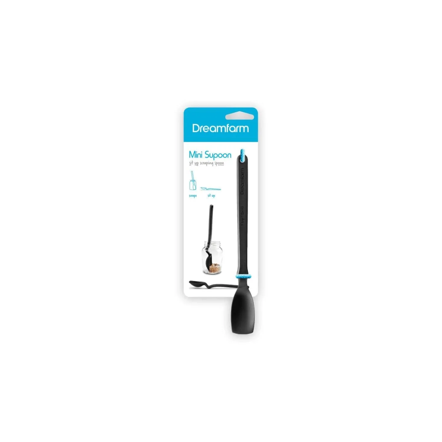 DreamFarm Mini Supoon Teaspoon - Black