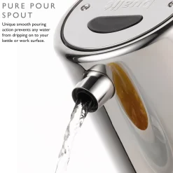 Dualit Architect 1.5 Litre Jug Kettle & 4 Slot Toaster Set - Black & Brushed Stainless Steel